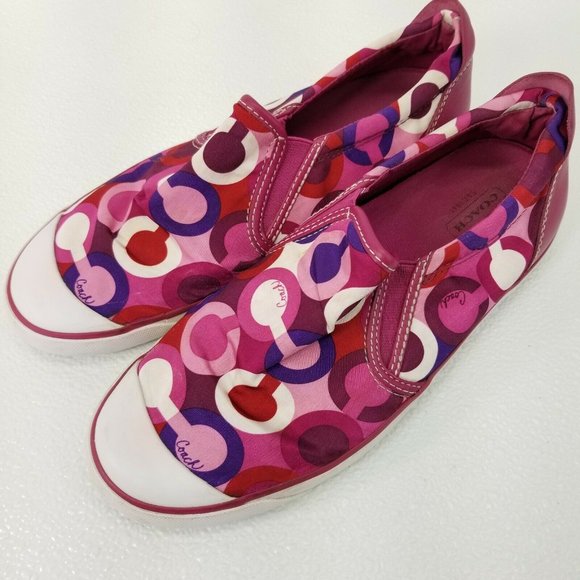 Coach Shoes - COACH Beale Shoes Multi Color Satin Signature C